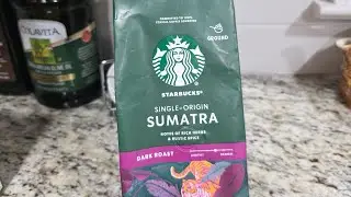 Starbucks Sumatra Coffee ASMR XVI #asmr #starbucks #coffee