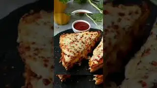 Triple Layered Cheese Loaded Veg Sandwich