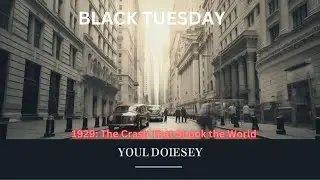 Black Tuesday 1929: The Day Wealth Vanished #BlackTuesday #1929Crash #GreatDepression