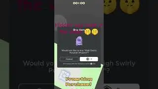 Hidden ugc code in the video! Sniping Purple hair 🟪 #ugc #code