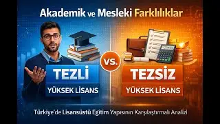 🎓 Tezli mi Tezsiz mi? Y&uuml;ksek Lisans Kararı İ&ccedil;in Tam Rehber + Y&Ouml;K G&uuml;vencesi!