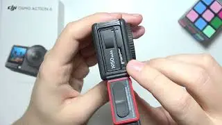 How to Insert Memory Card into DJ Action 6?