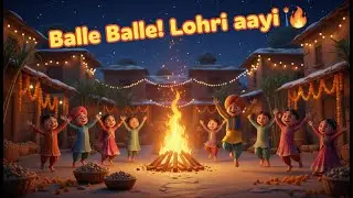 Lohri Song 2026🔥 | Balle Balle Lohri | Happy Lohri To All Of You | Fun Punjabi Festival Video