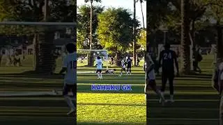 Securing the ball at the end of the game #houstonrangersmlsnext #mlsnextfest #kahakugk