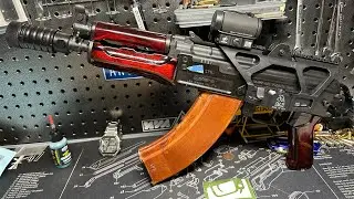 KRINK - Installing Krink wood furniture on my Arsenal SAM7K Pistol 7.62x39mm