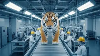 Tiger animal skin luxury factory processing line, How X becomes Y&hellip;Revealed for the First Time