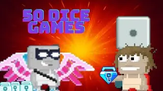 Playing 50 Dice Games to Test Profit | Growtopia