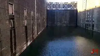 84 Foot Rise at the Jamie C. Whitten Lock & Dam