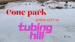 cone park  (Sioux City IA) Tubing hill