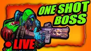 LIVE! One Shot Boss FARMING For 