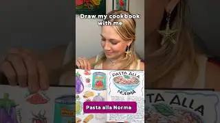 Drawing Pasta Alla Norma Recipe: A Classic Sicilian Dish #pasta #recipe #italian #pastarecipe #art