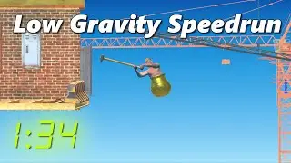 Getting Over It Space% In 1:34