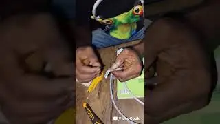 Comment faire ou fabriquer un c&acirc;ble droit. Ici j'ai utilis&eacute; la norme T568B, celle l&agrave; plus utilis&eacute;e. 