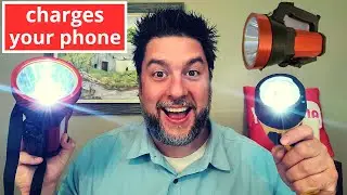 🔦 Flashlight cellphone charger that replaces my Stanley Fat Max 🔦 #spotlight #flashlight [228]
