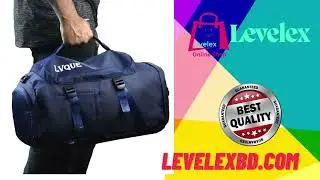 Levelex Travel Bag Fitness Bag Backpack Portable Travel Yoga Swimming Fitness Bag