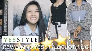 Reviewing YesStyle Clothing with Zero Reviews | Try-on Haul