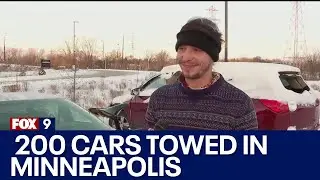 200 cars towed during Minneapolis snow emergency