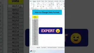 Change Date Format Instantly in Excel 😲 | Excel Date Format Shortcut You MUST Know! | One Shortcut