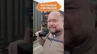 Don't Cross the Line at German Train Stations