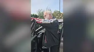 Man Accused of Keying Tesla Confronted