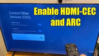 TCL Google TV: как включить HDMI-CEC и ARC? Включить