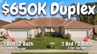 Duplex For Sale in Orlando Florida - Wedgefield Golf Community | 25 Mins to Lake Nona | $650k