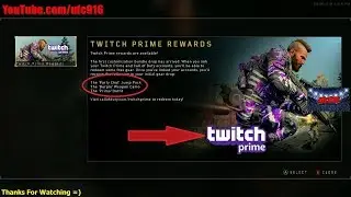 CoD Black Ops 4 Twitch Prime Loot Customization Bundle 1 (Showcase)