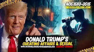 Private Investigation Agency Share President Donald Trump’s Cheating Affairs