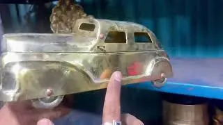 Brass Old Antique Rare PieceVintage Side Open Car 🚙  / Car Shape PaanDaan |