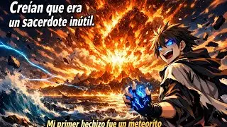 Creían que era un sacerdote inútil. Mi primer hechizo fue un meteorito que borró toda la isla