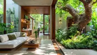 U-Shaped Courtyard Homes Are Trending 🌿 Rustic Farmhouse Stone & Wood Dreams