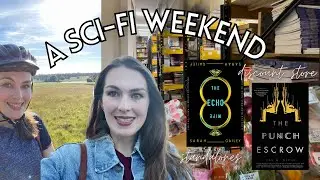 READING VLOG | Sci-Fi Standalones, The Book Warehouse and Food