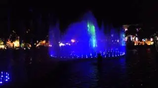 Vigan, Illocos Sur, Phillipines dancing fountains.