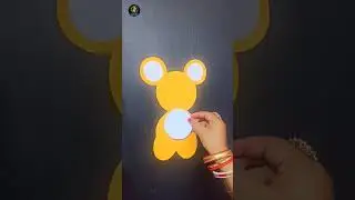 Paper Panda #shorts #youtubeshorts #panda #papercraft #viralvideo #bestoutofwaste #craftway