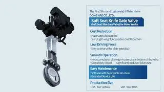 Soft seat slim gate valve(short ver.)_Dong Hae Co., Ltd.