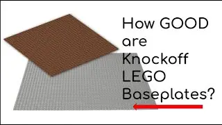 Are Fake Lego Baseplates Any Good?