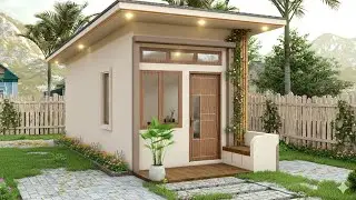 Spesial Lahan Kecil..? Jangan Cuma Lewat Bos - Rumah Kecil Pedesaan yang Indah #desainrumah
