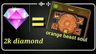 MAGIC RUSH HEROES ORANGE BEAST SOUL FOR 2K DIAMOND ONLY