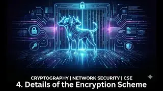4. Details of the Encryption Scheme | Environment around Cryptosystem | Cryptography | CSE