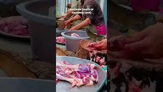 AUTHENTIC WAZWAN(TASTE OF KASHMIRI LOVE)#wazwan#shorts#kashmirisong#kashmiriwazwan#food
