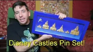 CASTLES at the DISNEY PARKS PIN SET! *LE 200*