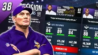 OFFSEASON! LET'S REBUILD THE VIKINGS - Madden 17 Franchise | Ep.38