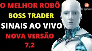 Robo INDICADOR de op&ccedil;&otilde;es Binarias boss TRADER funciona? boss Trader IQ OPTION Sinais AO VIVO.