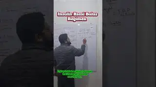 Insulin Basal Bolus regimen Calculation #medmission #bisfotakmaster #diabetes #insulin #dose #mbbs