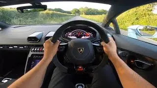 Lamborghini Huracan Evo RWD POV drive 2020 Launch Control & Go Pro Exhaust footage