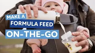 Formula feeding on the go with with Nuby RapidCool&trade; | Nuby UK