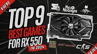 Smoothest HD Games for the AMD RX 550 in 2024