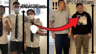 HE GREW TALLER AFTER 21!! *HERES HOW*