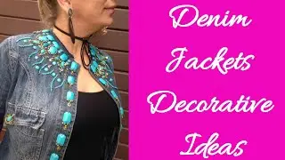 Stylish Decorative Ideas For Denim Jackets | Diy Ideas For Denim Jackets #lookstylis #diy #diyideas