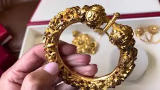 Мои ИЗДЕЛИЯ ИЗ 22-КАРАТНОГО ИНДИЙСКОГО ЗОЛОТА от PC CHANDRA и ANJALI JEWELERS | Фестивальный сезон |